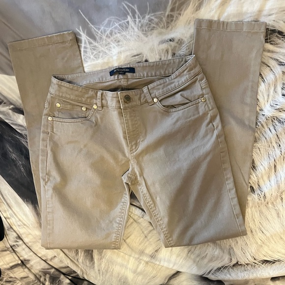 Brooks Brothers Size 2 stretch like new tan - Picture 1 of 3